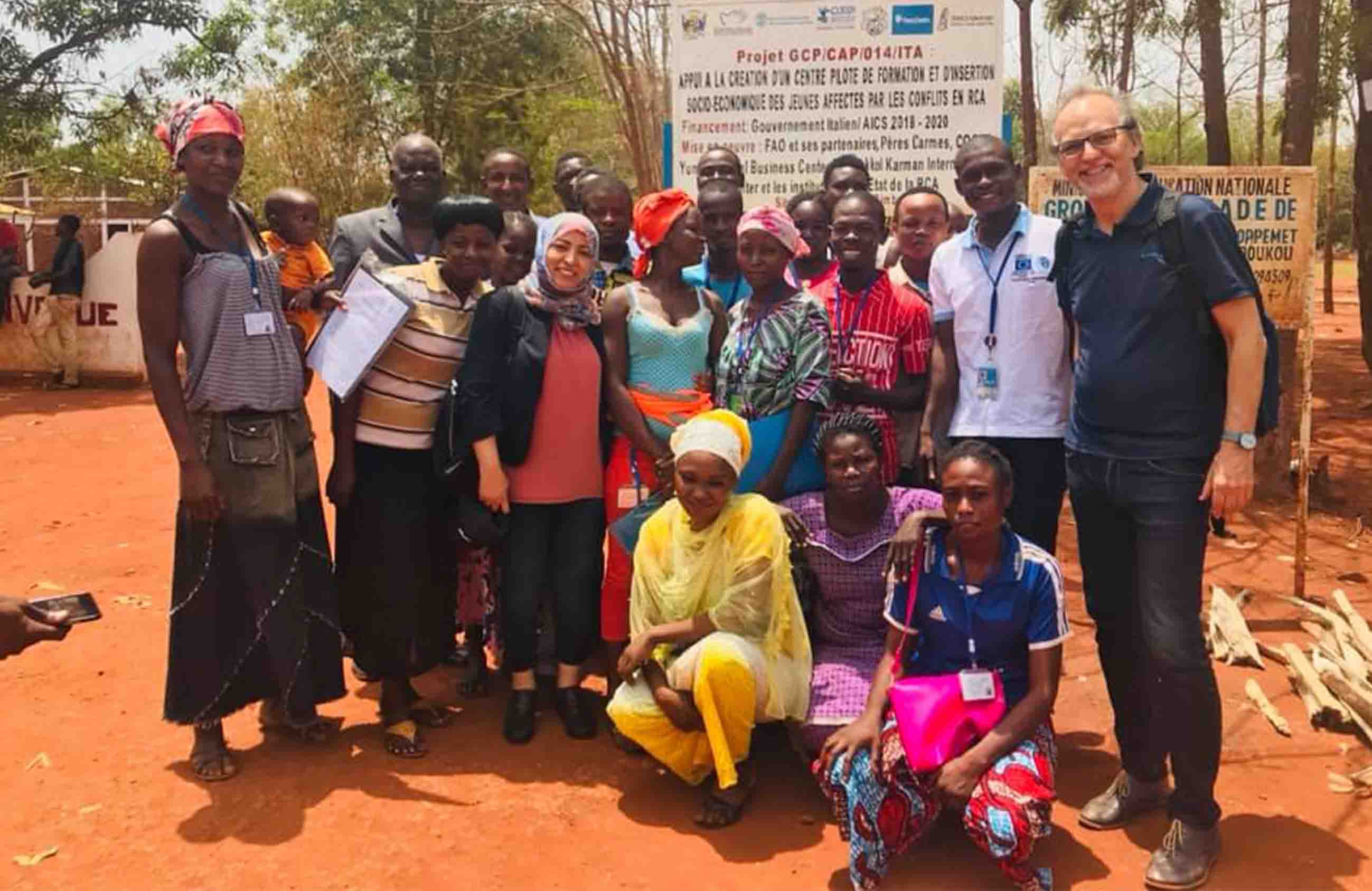 Tawakkol Karman Foundation Visits Central African Republic in Cooperation with FAO